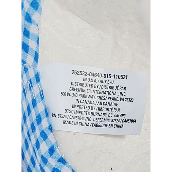 Easter Basket with Bunny Ears and Handle for Toddler Boys or Girls (Blue) - Picture 6 of 8